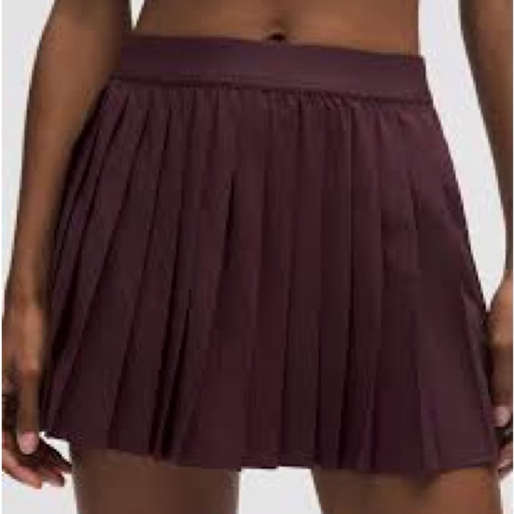 Lululemon High-Rise Pleated Tennis Skirt